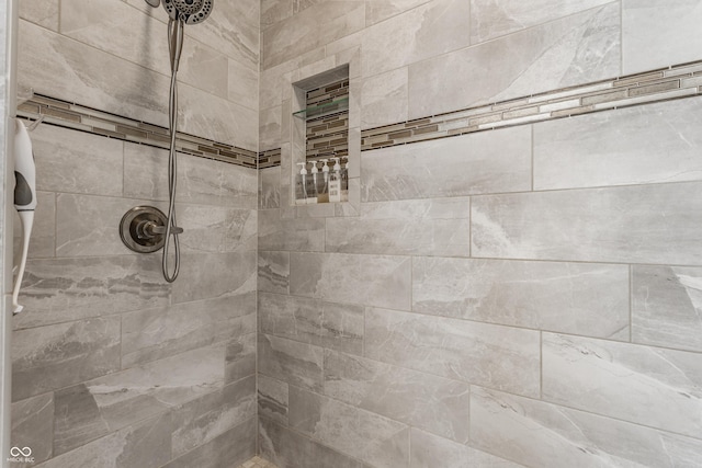 10784 Giselle Way, Fishers, IN 46040 - bathroom featuring a tile shower