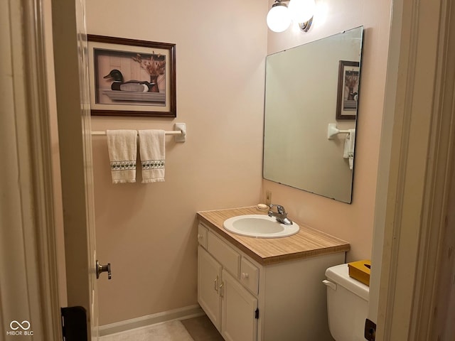 7440 Sylvan Ridge Rd, Indianapolis, IN 46240 - bathroom featuring vanity and toilet