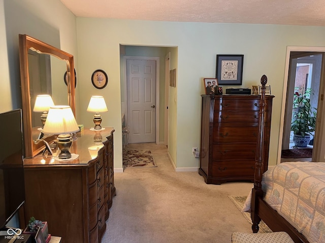 7440 Sylvan Ridge Rd, Indianapolis, IN 46240 - bedroom featuring light colored carpet and baseboards