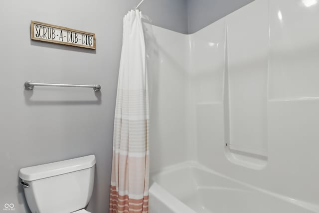 1478 W 500 S, Peru, IN 46970 - bathroom with shower / bath combo and toilet