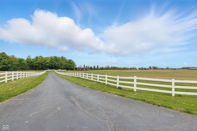 1478 W 500 S, Peru, IN 46970 - view of asphalt road with a rural view