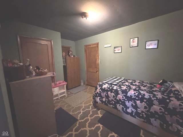 1123 S County Road 855 W, Greensburg, IN 47240 - bedroom with carpet