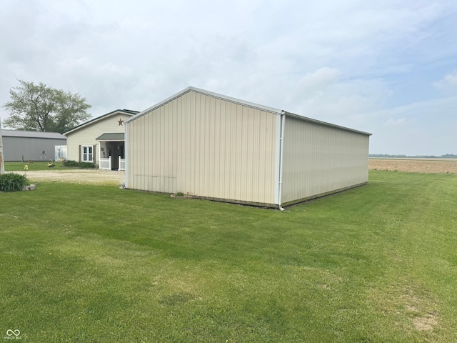 1123 S County Road 855 W, Greensburg, IN 47240 - view of pole building featuring a lawn