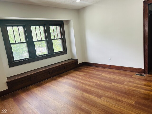 1718 Thaddeus St, Indianapolis, IN 46203 - empty room featuring healthy amount of natural light, wood finished floors, and baseboards