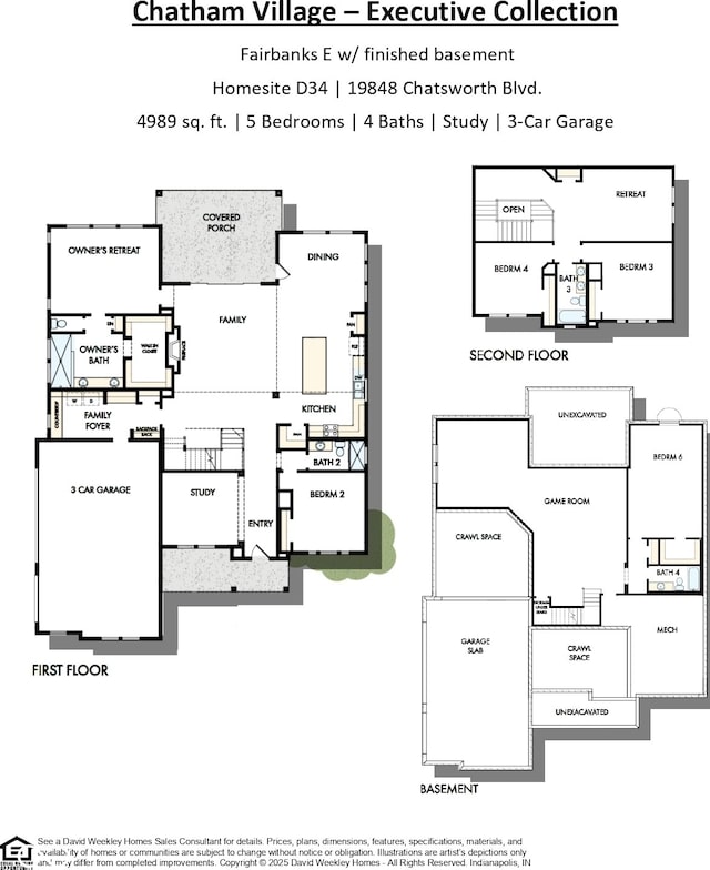 19848 Chatsworth Blvd, Westfield, IN 46074 - property floor plan