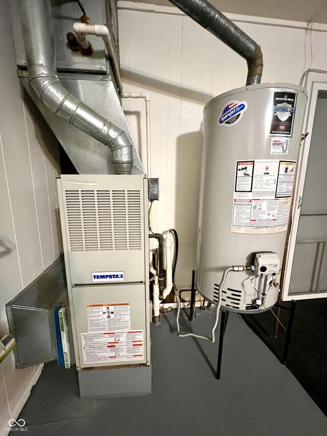 2508 Pamela Ct, Anderson, IN 46012 - utilities featuring gas water heater