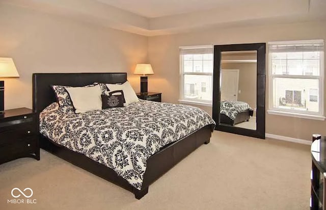 6304 El Paso St, Whitestown, IN 46075 - carpeted bedroom with baseboards