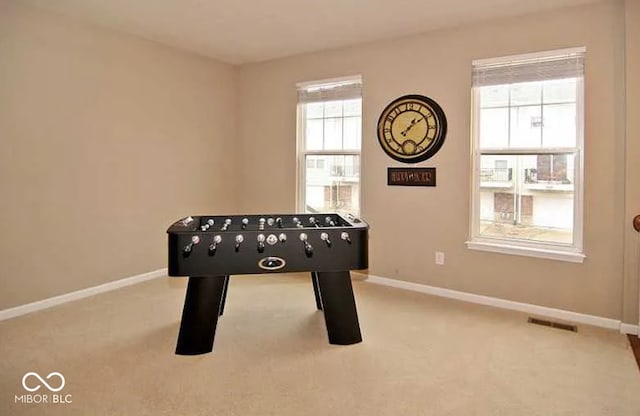 6304 El Paso St, Whitestown, IN 46075 - playroom with carpet and baseboards