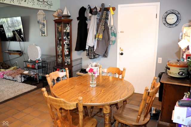 706 Bobs Ct, Beech Grove, IN 46107 - dining room with tile patterned flooring