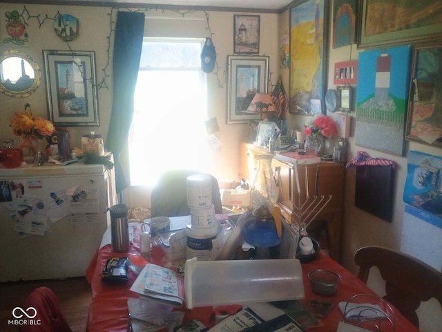 view of dining room
