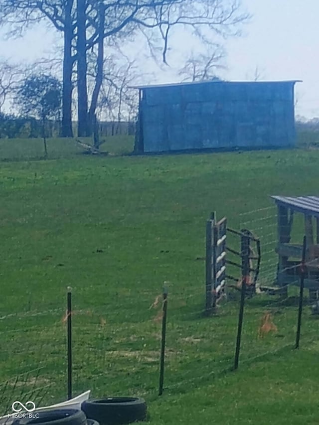 view of community with a yard