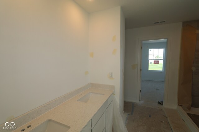 7323 Waylon Way, Indianapolis, IN 46239 - full bathroom featuring double vanity