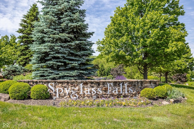 11419 Niagara Dr, Fishers, IN 46037 - view of community sign
