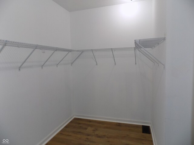 9739 S County Road 825 E, Cloverdale, IN 46120 - spacious closet with wood finished floors