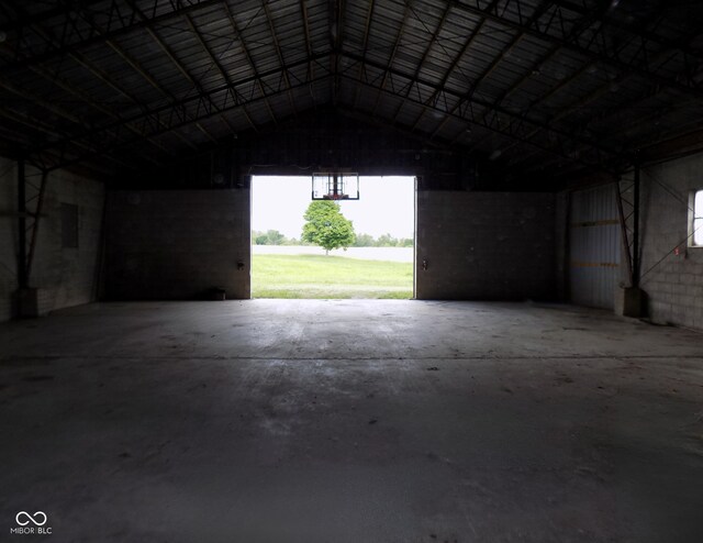 9739 S County Road 825 E, Cloverdale, IN 46120 - view of garage