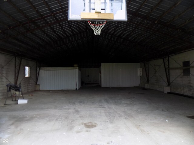 9739 S County Road 825 E, Cloverdale, IN 46120 - view of garage