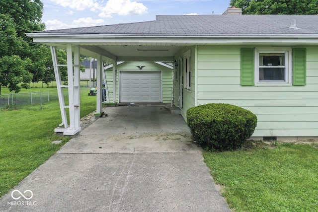 2840 W 12th St, Anderson, IN 46011 - view of parking featuring concrete driveway