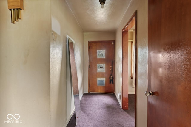 2840 W 12th St, Anderson, IN 46011 - hall featuring carpet and baseboards