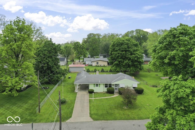 2840 W 12th St, Anderson, IN 46011 - aerial view of property and surrounding area