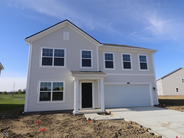 7329 Waylon Way, Indianapolis, IN 46239 - traditional-style home with a garage and driveway