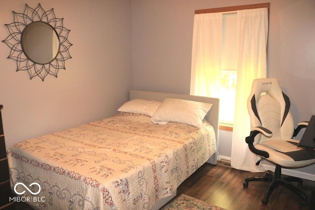 7 Gladiator Dr, Waynetown, IN 47990 - bedroom featuring dark wood-style flooring