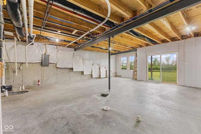 3948 Saddle Club S Parkway, Bargersville, IN 46106 - basement featuring electric panel