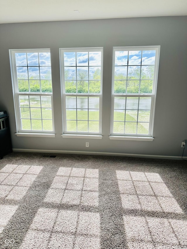 3948 Saddle Club S Parkway, Bargersville, IN 46106 - spare room featuring baseboards and carpet floors
