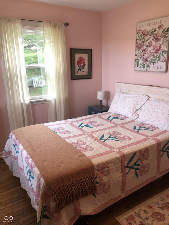 21749 Oak Ridge Rd, Sheridan, IN 46069 - bedroom with wood finished floors