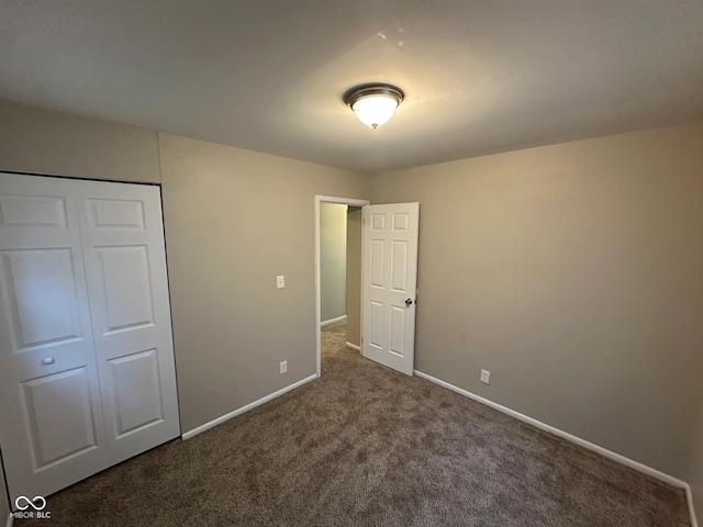 3742 N Wittfield St, Indianapolis, IN 46235 - unfurnished bedroom featuring carpet floors, baseboards, and a closet