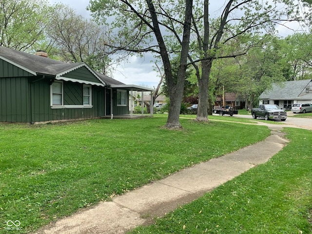 3742 N Wittfield St, Indianapolis, IN 46235 - view of grassy yard