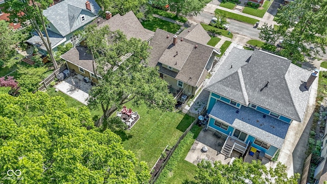 344 N Whittier Pl, Indianapolis, IN 46219 - aerial view of residential area