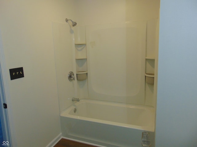 full bathroom with  shower combination