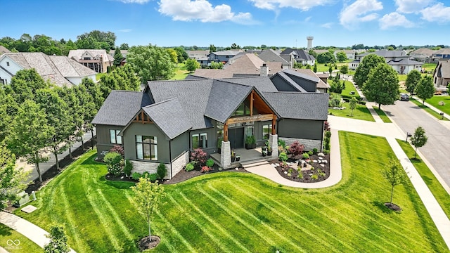 7116 Trail Ridge Ln, Indianapolis, IN 46259 - aerial view of residential area