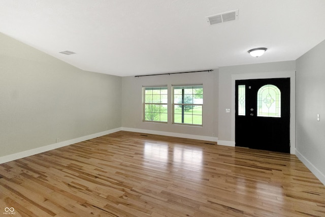 2935 N Grizzly Ln, Martinsville, IN 46151 - foyer with light wood-type flooring and baseboards