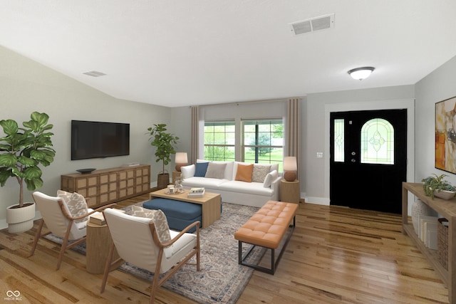 2935 N Grizzly Ln, Martinsville, IN 46151 - living area with light wood-style flooring and baseboards