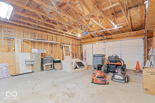 606 E County Line Rd, Indianapolis, IN 46227 - garage with a garage door opener