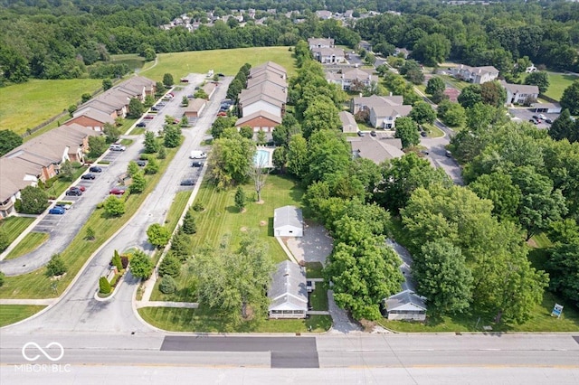 606 E County Line Rd, Indianapolis, IN 46227 - aerial view of residential area