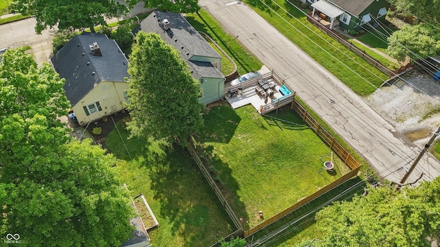 drone / aerial view