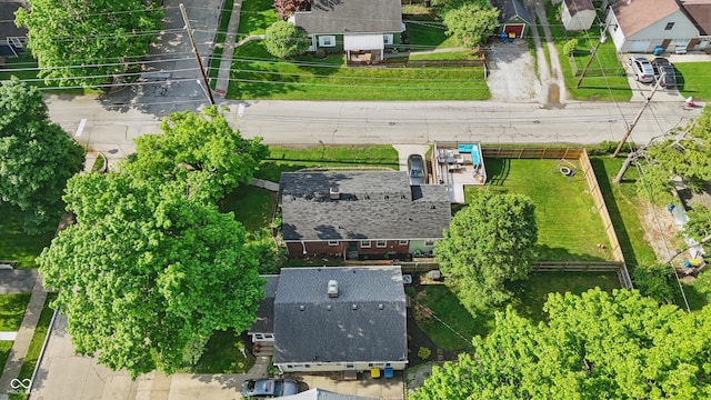 bird's eye view