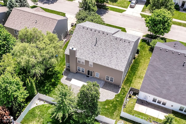 12612 Majestic Way, Fishers, IN 46037 - view from above of property