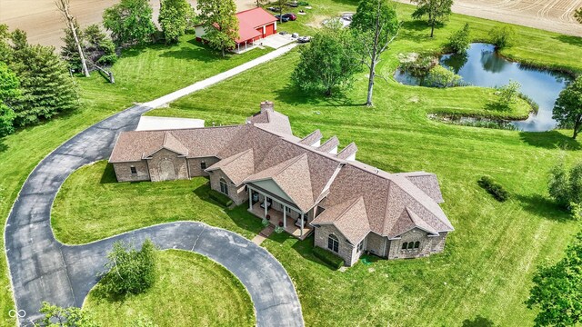 893 W 500 S, Anderson, IN 46013 - view from above of property featuring a large body of water