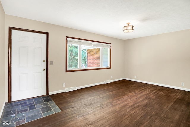 8853 S County Road 825 E, Cloverdale, IN 46120 - entryway with wood-type flooring and baseboards