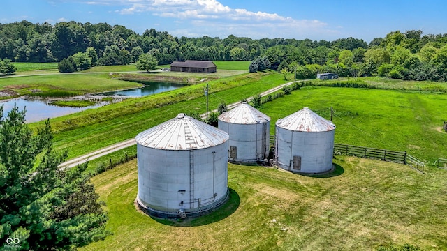 8853 S County Road 825 E, Cloverdale, IN 46120 - aerial view of a large body of water