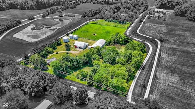 8853 S County Road 825 E, Cloverdale, IN 46120 - bird's eye view