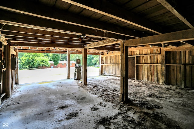 8853 S County Road 825 E, Cloverdale, IN 46120 - view of garage