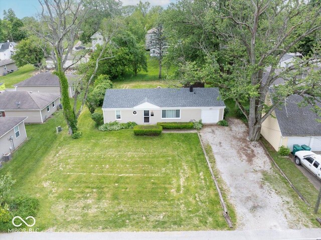 953 W Clinton St, Danville, IN 46122 - aerial view of residential area
