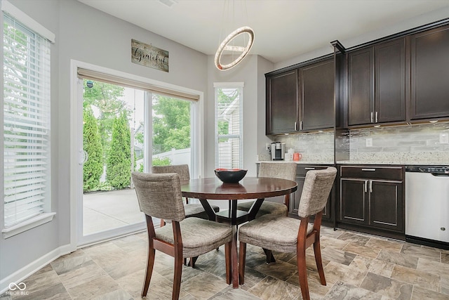 1274 Timber Bluff Rd, Westfield, IN 46074 - dining space with baseboards