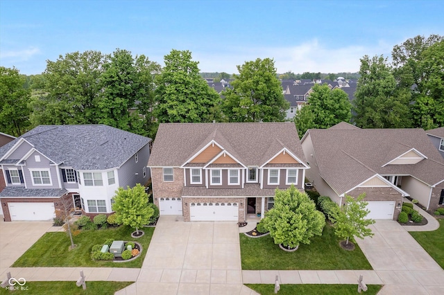1274 Timber Bluff Rd, Westfield, IN 46074 - aerial perspective of suburban area