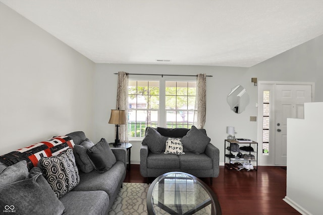 5041 Millwright Ct, Indianapolis, IN 46254 - living room with wood finished floors and baseboards