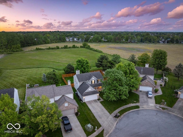 5041 Millwright Ct, Indianapolis, IN 46254 - view of rural area with a tree filled landscape